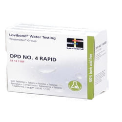 Lovibond Water Analysis Testing Accurate DPD No.4 Rapid Blister Pack 500 Tablets