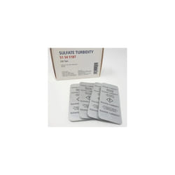 Accurate Water Analysis Testing Sulphate Turbidity 250 Tablets Blister Pack