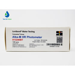 Lovibond Alka-M HR Photometer 100 Tablets
