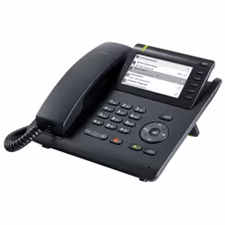 Unify OpenScape Desk Phone CP600E, IP mobile phone, Black, Wireless handset, Desk/Wall, 1000 entries, TFT
