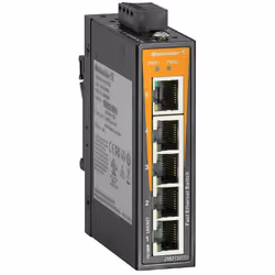 Weidmüller IE-SW-EL05-5TX, Managed, Fast Ethernet (10/100), Full duplex