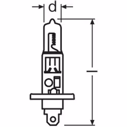 Osram 64150-01B halogen bulb 55 W - Additional view 3