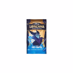 11098171 Disney Lorcana TCG Trading Cards Game for Adults and Kids Age 8 Years Up-Single Booster Pack, White, Standard Size