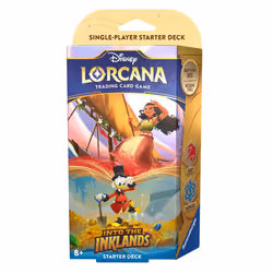 Disney Lorcana 3 - Ruby/Sapphire Scrooge McDuck & Moana Deck