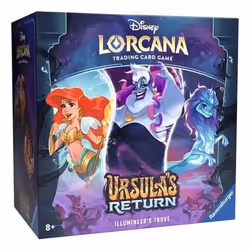 Ravensburger Disney Lorcana TCG Ursula's Return Set 4 - Illumineers Trove, Card Game, 8 yr(s), 10 min