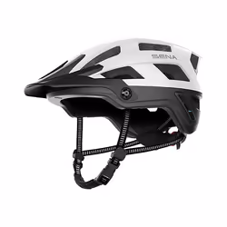 Sena Helm M1 - Matt White (M), Half helmet, In-mold construction, Helmet visor, Matt