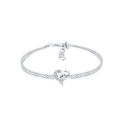 Elli by Julie & Grace 4050878538545 bracelet Chain bracelet Hearts & Love Female Sterling silver