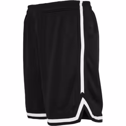 Urban Classics TB243, Tap trousers/shorts, Male, Adult, Black, White, S, Monochromatic