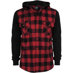 Urban Classics TB513 Shirt Cowl neck Long sleeve Cotton, Polyester