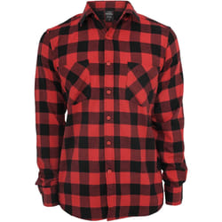 Urban Classics Checked Flanell Shirt Long sleeve Cotton