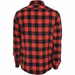 Urban Classics Checked Flanell Shirt Long sleeve Cotton