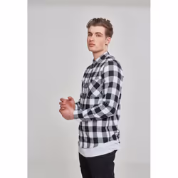Urban Classics Checked Flanell Shirt Long sleeve Cotton - Additional view 4