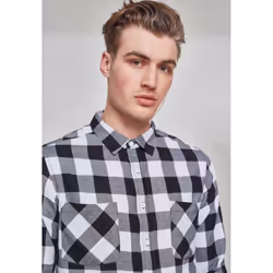 Urban Classics Checked Flanell Shirt Long sleeve Cotton - Additional view 7