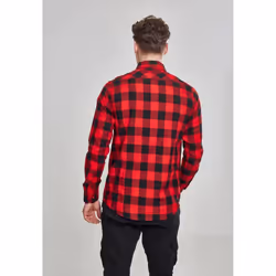 Urban Classics Checked Flanell Shirt Long sleeve Cotton - Additional view 5