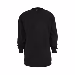 Urban Classics Tall Tee L/S, T-shirt, Adult, Male, Black, Monochromatic, 6XL