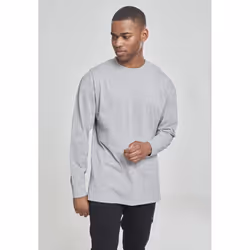 Urban Classics Tall Tee L/S T-shirt Crew neck Long sleeve Cotton, Viscose