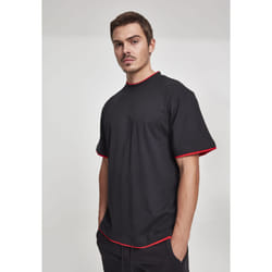 Urban Classics Contrast Tall Tee T-shirt Crew neck Short sleeve Cotton