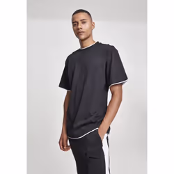 Urban Classics TB029A, T-shirt, Adult, Male, Black, White, Monochromatic, XXXXXXL