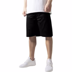 Urban Classics Bball Mesh, Sweatshorts, Male, Adult, Black, XXL, Monochromatic