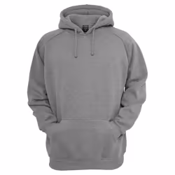 Urban Classics Blank Hoody, Adult, Male, Hoodie, Grey, Crew neck, Long sleeve