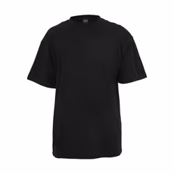 Urban Classics Tall Tee, T-shirt, Adult, Male, Black, Monochromatic, M