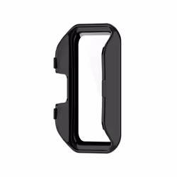 For Huawei Band 9 / 8 PC + Tempered Film Integrated Protective Watch Case(Black)