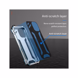 For iPhone 15 Pro Max R-JUST RJ17 Shockproof Armor Metal Phone Case(Black)