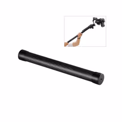 PULUZ Carbon Fiber Extension Monopod Pole Rod Extendable Stick for DJI / MOZA / Feiyu V2 / Zhiyun G5 / SPG Gimbal, Length: 35 ...