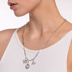 THOMAS SABO Sterling Silver Cubic Zirconia Bird Charm