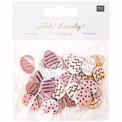 Rico Design 7040.25.38 embellishment ornament Pink 48 pc(s)