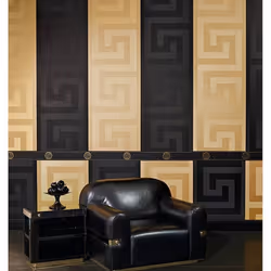 AS Creation Versace Greek Key Wallpaper 93523-2