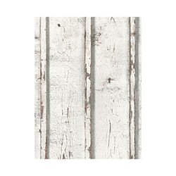 Rustic Wood Planks Wallpaper White AS Creation 9537-01