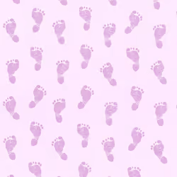AS Creation Little Stars Pink Baby Feet Wallpaper Toyroom Nursery Paste The Wall