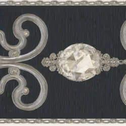 AS Creation Jewel Black Self Adhesive Border Wallpaper Elegant Contemporary