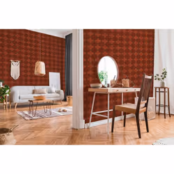 AS Creation New Walls Moroccan Tiles Red Wallpaper 37421-1