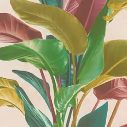 Metropolitan Stories Leaf Vinyl Wallpaper Textured Antonio Barcelona