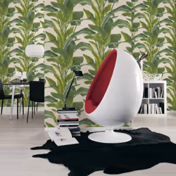 Metropolitan Stories Leaf Vinyl Wallpaper Textured Antonio Barcelona
