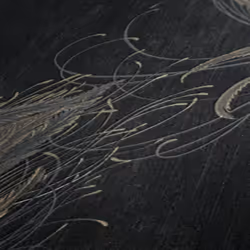 AS Creation Mata Hari Feather Black Wallpaper 38009-4