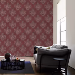 AS Creation Mata Hari Chandelier Red Wallpaper 38096-3