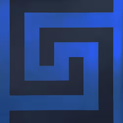 AS Creation Versace Greek Key Blue Wallpaper 38609-3