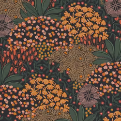 AS Creation Private Walls Nara Floral Garden Black Wallpaper 38740-3