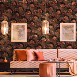 AS Creation Private Walls Nara Floral Garden Black Wallpaper 38740-3