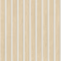 AS Creation Wooden Slats Panel Wallpaper Beige White 39109-7