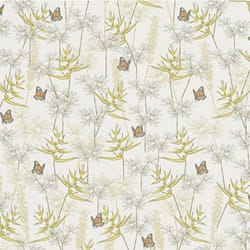 AS Creation Drawn into Nature White Wallpaper Butterflies Floral