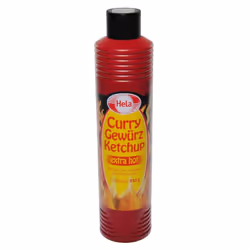 Hela Gewürzwerk: Hela Curry Spice Ketchup extra hot - 1 x 800 ml