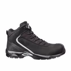 Albatros Runner XTS Mid, Male, Adult, Safety shoes, Black, Leather