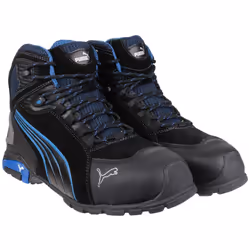 Puma Safety Rio Mid Lace-up Safety Boot Black - Additional view 5