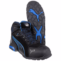 Puma Safety Rio Mid Lace-up Safety Boot Black - Additional view 6
