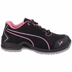 Puma Safety Fuse Tech Lightweight Ladies Lace up Safety Trainer Black