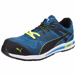 Puma Safety Blaze Knit Low Lace up Safety Shoe Blue
